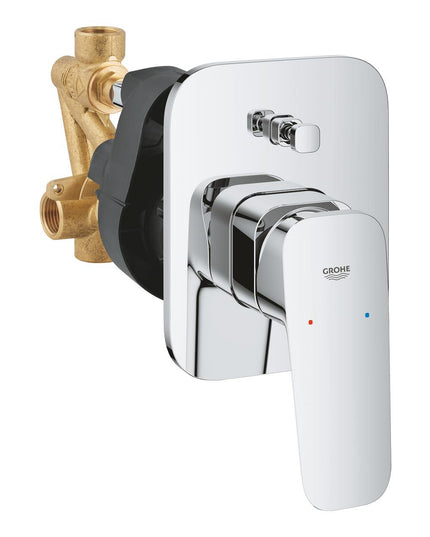 خلاط دفن كيوبو بالمحول ٢ مخرج شامل الجسم الداخلي الدفن 1017760000 GROHE