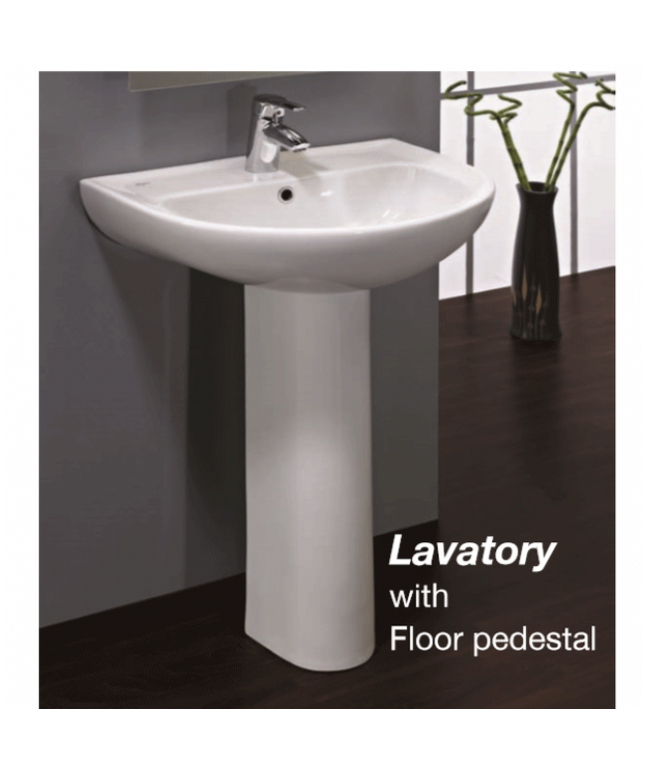 حوض سبيس بعامود طويل من ايديال ستاندرد