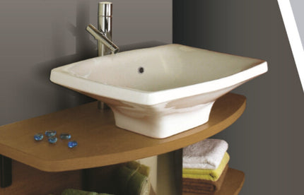 حوض اندبندنت مستطيل 60*45سم من ايديال ستاندرد