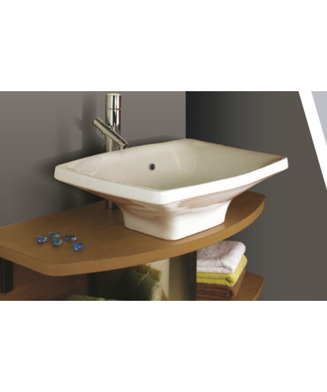 حوض اندبندنت مستطيل 60*45سم من ايديال ستاندرد