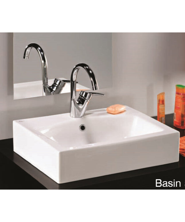 حوض بلان يثبت فوق سطح افقي 56*44سم من ايديال ستاندرد