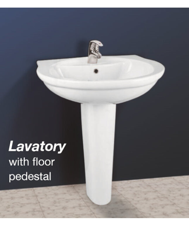 حوض سان ريمو بعامود طويل من ايديال ستاندرد