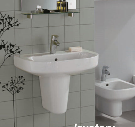 حوض بلايا بعامود معلق من ايديال ستاندرد