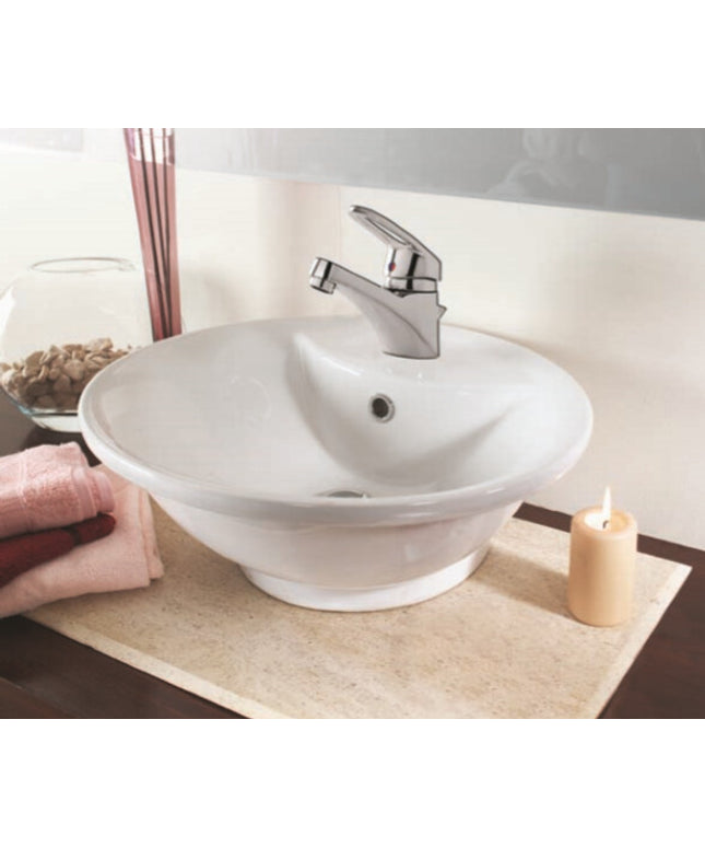 حوض اندبندنت بيضاوي 50*45 سم من ايديال ستاندرد