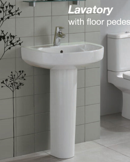 حوض بلايا بعامود طويل من ايديال ستاندرد