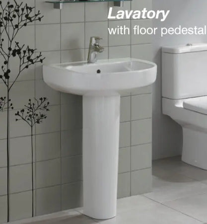 حوض بلايا بعامود طويل من ايديال ستاندرد Ideal Standard