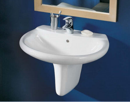 حوض كيميرا بعامود معلق من ايديال ستاندرد