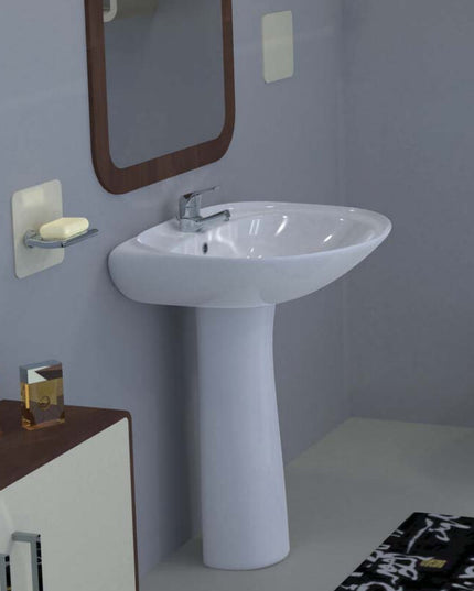 حوض نيو كابري بعامود طويل من ايديال ستاندرد