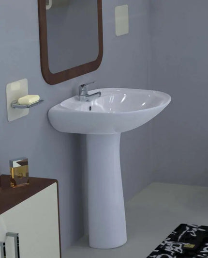 حوض نيو كابري بعامود طويل من ايديال ستاندرد Ideal Standard
