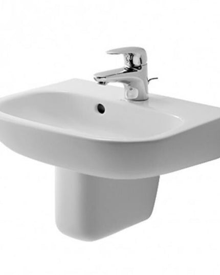 حوض دي كود 45 سم بالعامود المعلق من ديورافيت