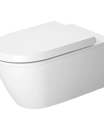 مرحاض نيو دارلينج معلق بالدش والسيديلى وطقم التثبيت من ديورافيت