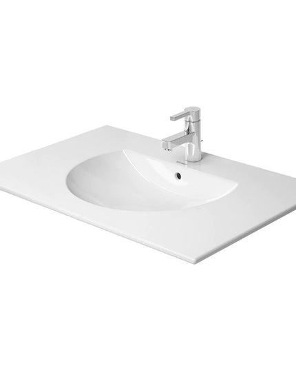 حوض نيو دارلينج لوحدة موبيليا 83سم من ديورافيت ابيض