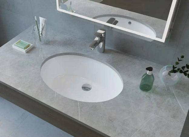 حوض تحت سطح افقي 51*37 سم هايدرا من سانيبيور SANIPURE
