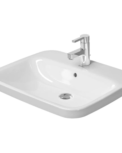 حوض ديوراستايل كونترتوب 62سم من ديورافيت ابيض