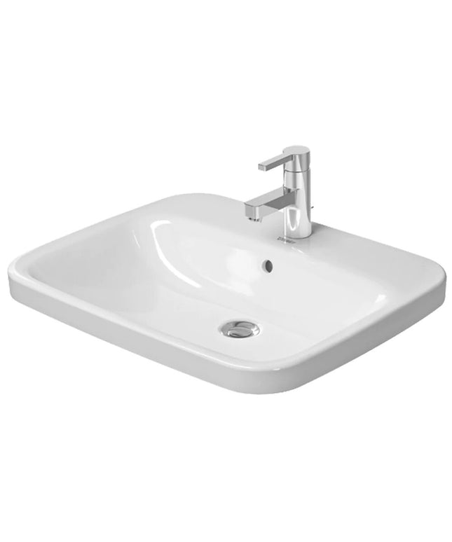 حوض ديوراستايل كونترتوب 62سم من ديورافيت ابيض