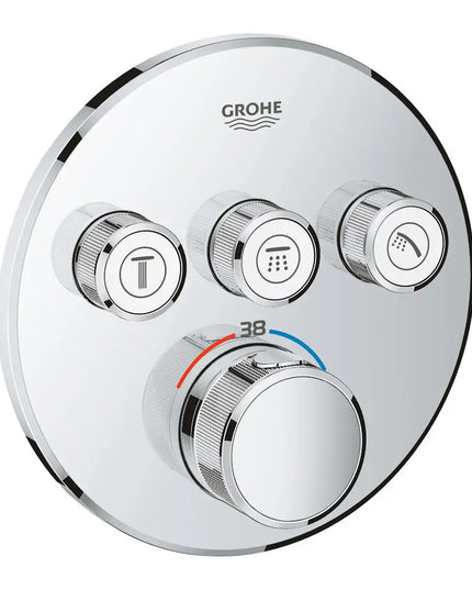 29121000 وش خلاط سمارت اكتيف مدور لرابيدو بوكس ٣ مخرج جروهي GROHE