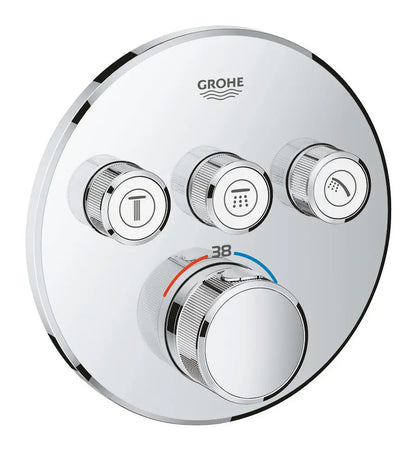 29121000 وش خلاط سمارت اكتيف مدور لرابيدو بوكس ٣ مخرج جروهي GROHE