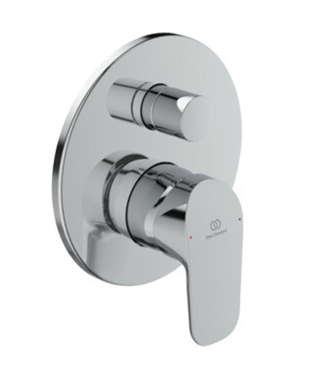 خلاط دفن ٢ مخرج شامل الجسم الداخلي و الوش الخارجي نيو سيرافليكس 6758 من ايديال ستاندرد