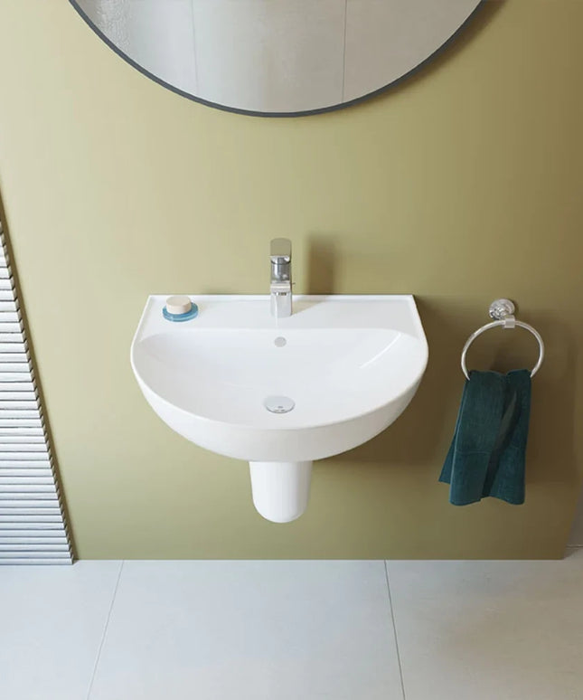 حوض فيجا ٦٠ سم بالعامود المعلق من سانيبيور