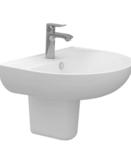 حوض فيجا ٦٠ سم بالعامود المعلق من سانيبيور