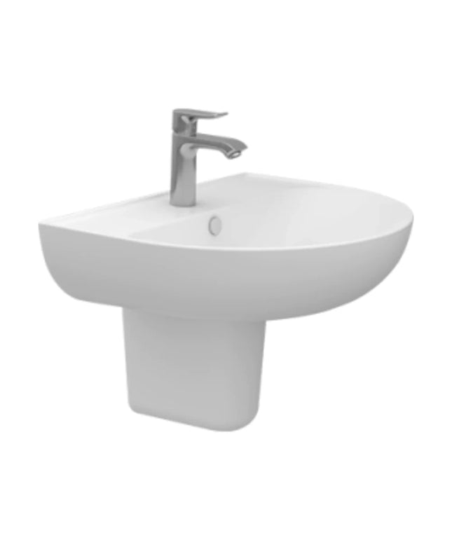 حوض فيجا ٦٠ سم بالعامود المعلق من سانيبيور