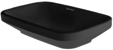 حوض ديوراستايل ديورافيت 60 سم فوق سطح افقى أسود