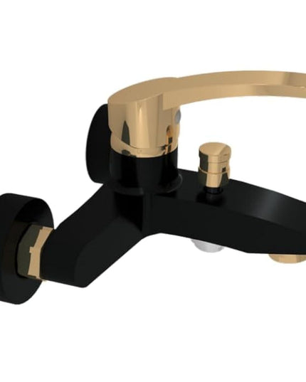 SD-1121-BGP خلاط بانيو امازون اسود في ذهبي لامع من سارديزاين