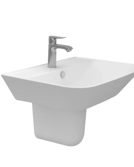 حوض ٦٥ سم بعامود معلق ماجنوس من سانيبيور