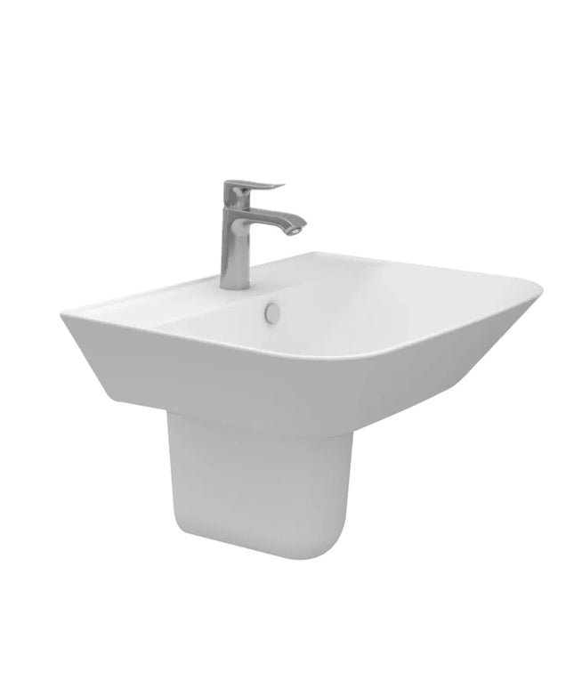 حوض ٦٥ سم بعامود معلق ماجنوس من سانيبيور