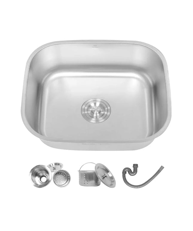 حله ٤٩سم * ٤٢ سم سمك ٠.٨ عمق ٢١ سم شامل الصرف من سيفين ستيل