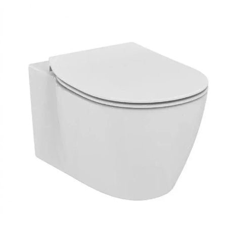 مرحاض معلق كونكت بالدش شطاف داخلى و سيديلى عادى اللون أبيض من أيديال ستاندرد Ideal Standard
