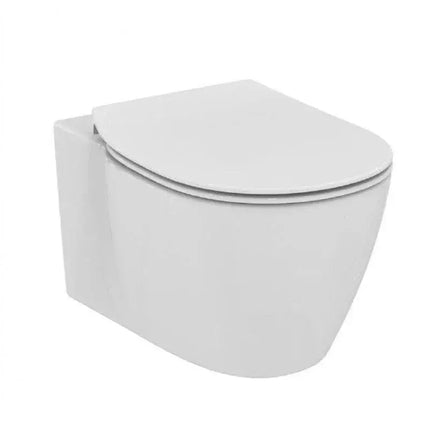 مرحاض معلق كونكت بالدش شطاف داخلى و سيديلى عادى اللون أبيض من أيديال ستاندرد Ideal Standard