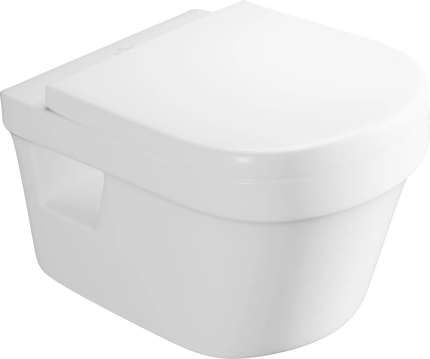 Villeroy & Boch مرحاض معلق ريمليس افينتو ابيض بالدش والسيديلي ذاتي الغلق Villeroy&Boch