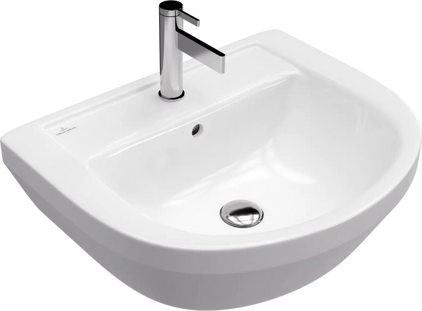Villeroy & Boch حوض افينتو بالعامود الطويل ابيض ٦٠*٤٩.٥ سم Villeroy&Boch