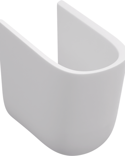 Villeroy & Boch حوض افينتو بالعامود المعلق ابيض ٦٠*٤٩.٥ سم