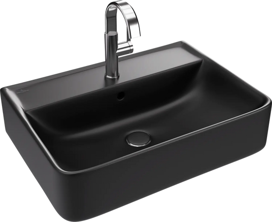 Villeroy & Boch حوض صاب واي فوق الرخامة ٦٥*٤٦.٥ سم اسود من Villeroy&Boch