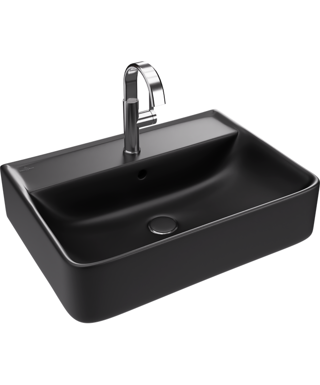 Villeroy & Boch حوض صاب واي فوق الرخامة ٦٥*٤٦.٥ سم اسود من