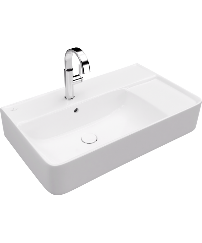 Villeroy & Boch حوض صاب واي فوق الرخامه ٨٠*٤٦ سم ابيض من