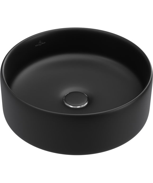 Villeroy & Boch حوض فوق سطح افقي صاب واي دائري ٤٤ سم اسود من