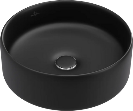 Villeroy & Boch حوض فوق سطح افقي صاب واي دائري ٤٤ سم اسود من Villeroy&Boch