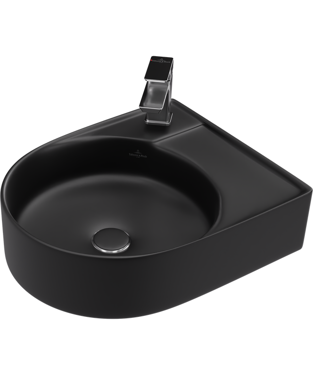 Villeroy & Boch حوض صاب واي فوق سطح افقي ٥٢.٥* ٤٣.٥ سم اسود من