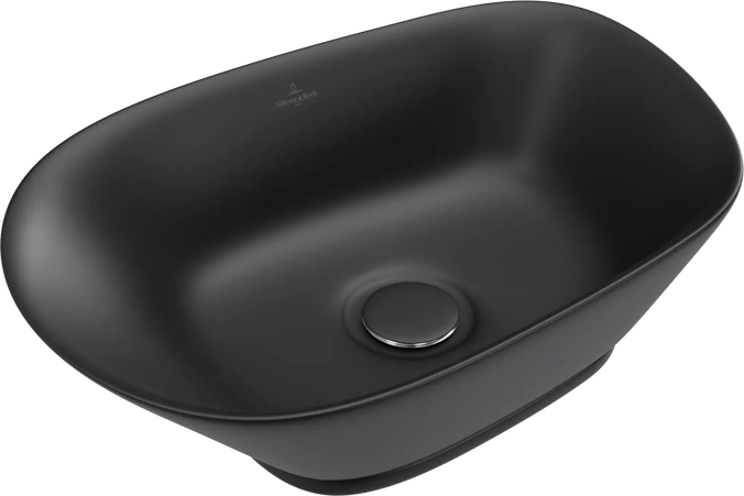 Villeroy & Boch حوض فوق سطح افقي صاب واي ٥٤.٥ * ٤٢.٥ اسود من Villeroy&Boch
