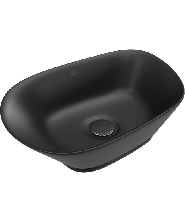 Villeroy & Boch حوض فوق سطح افقي صاب واي ٥٤.٥ * ٤٢.٥ اسود من