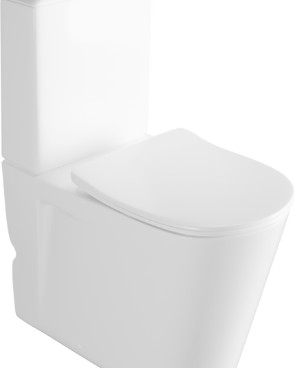 Villeroy & Boch كمبنيشن صاب واي ابيض ريمليس بالدش و السيديلي ذاتي الغلق من