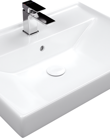 Villeroy & Boch حوض حمام ٦٣.٥*٤٩.٥ فينشيلو ابيض من