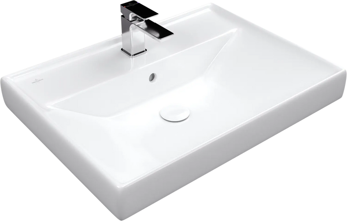 Villeroy & Boch حوض حمام ٦٣.٥*٤٩.٥ فينشيلو ابيض من Villeroy&Boch