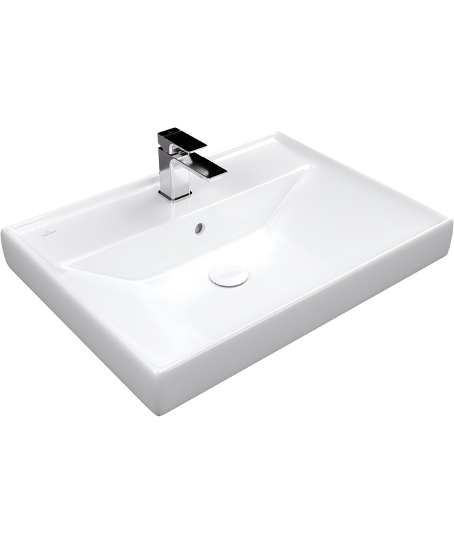 Villeroy & Boch حوض حمام ٦٣.٥*٤٩.٥ فينشيلو ابيض من