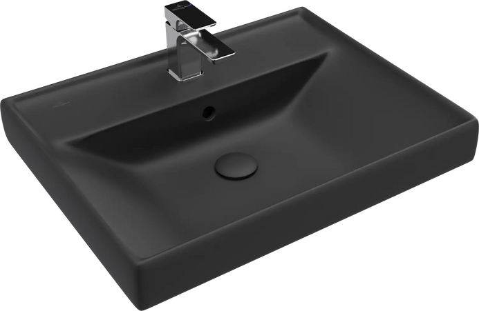 Villeroy & Boch حوض حمام ٦٣.٥*٤٩.٥ فينشيلو اسود من Villeroy&Boch