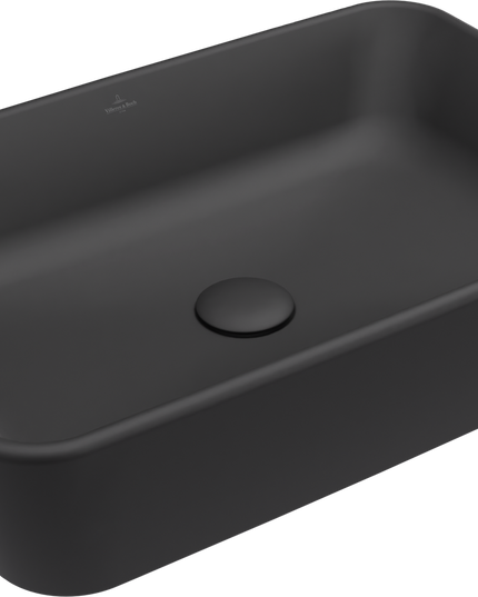 Villeroy & Boch حوض فينشيلو فوق سطح افقي ٦٠*٤٠ سم اسود من