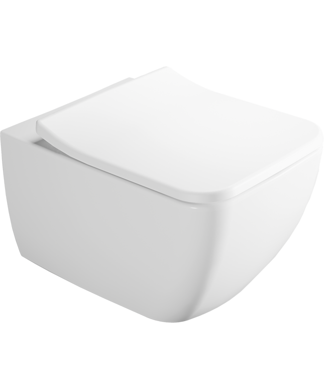 Villeroy & Boch مرحاض معلق فينشيلو ريمليس بالدش و السيديلي ذاتي الغلق ابيض من